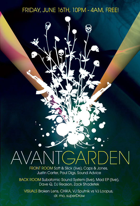 FreeNYC Avant Garden Poster Design 1