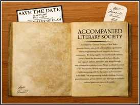Second Initial Website Sketch, Accompanied Literary Society
